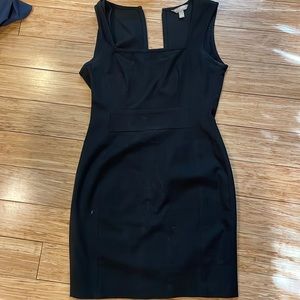 Banana Republic black mini dress.